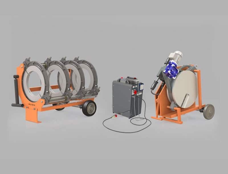 W400M Polyethylene Pipe Single Phase Hydraulic Butt Welding Machine